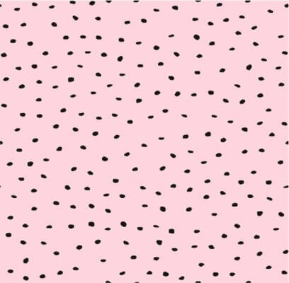 Algodón puntos pink